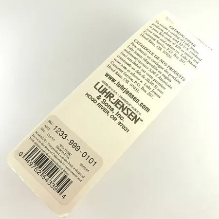 Luhr Jensen Krocodile Stubby Blinker, Nickel gehämmert, 18g, #6221