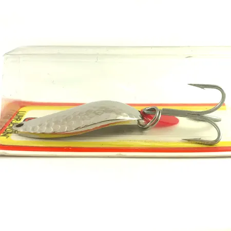 Luhr Jensen Krocodile Stubby Blinker, Nickel gehämmert, 18g, #6221