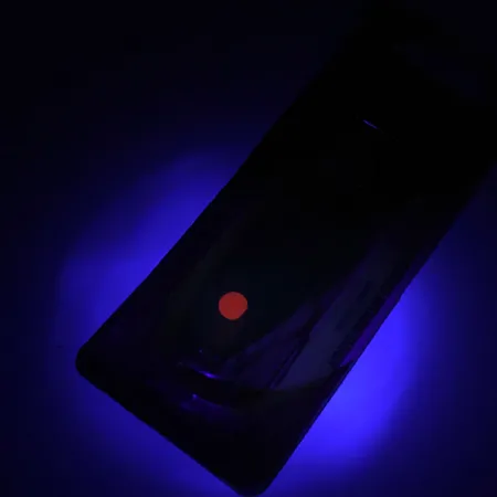 Luhr Jensen Les Davis Hotrod Blinker, Nickel/Red Dot UV, 14g, #6229