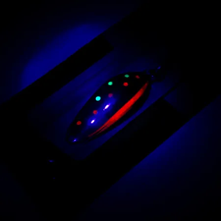 Luhr Jensen Krocodile Stubby Blinker, Trout UV Glow, 11.3g, #6231