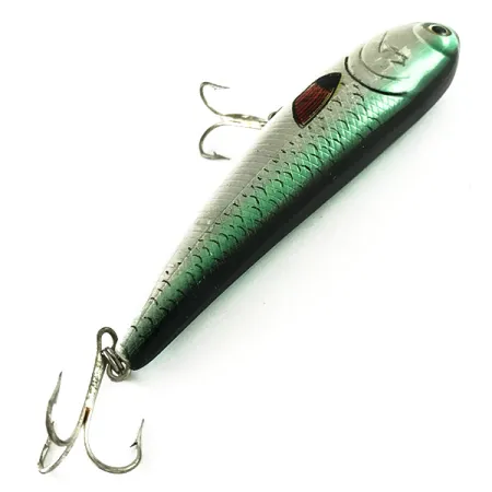Bass Pro Shops XTS Pencil Plug Stickbait, Grau/Grün, 14g, #6240