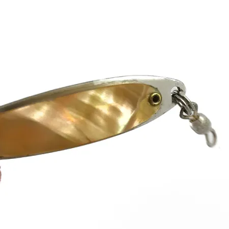 Worth Demon Abalone Spoon Blinker, Nickel / Perlmutt, 5g, #6250