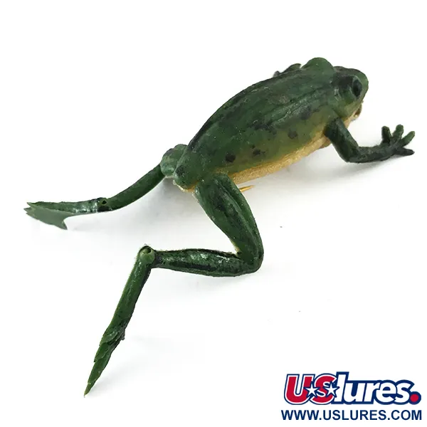 Delong Frog Gummifrosch, Grün, 5g, Einzelhaken, #6251