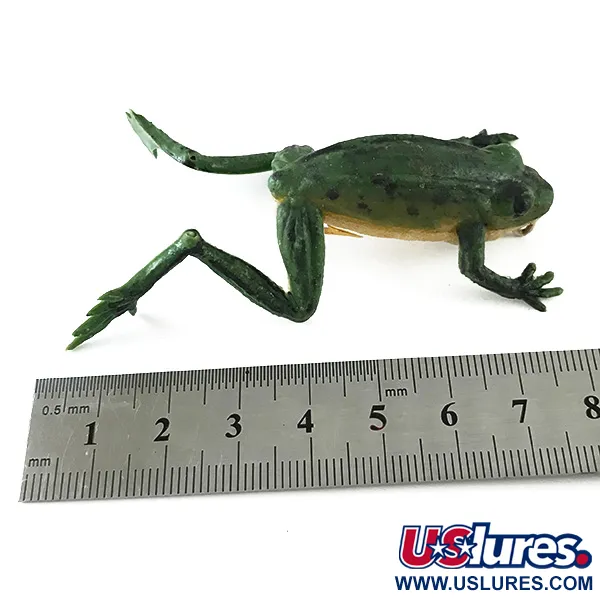 Delong Frog Gummifrosch, Grün, 5g, Einzelhaken, #6251