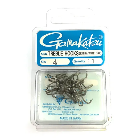 Treble Hook Gamakatsu #4