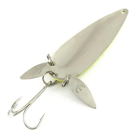 Marathon (with sonic blades) Blinker, Gelb/Nickel, 17g, UV-aktiv, #6260