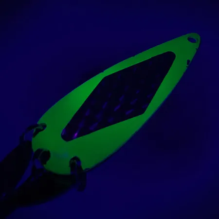 Marathon (with sonic blades) Blinker, Gelb/Nickel, 17g, UV-aktiv, #6260