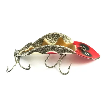 Buck Perry Spoonplug Löffelblinker, Rot/Gold/Silber, 10g, #6263
