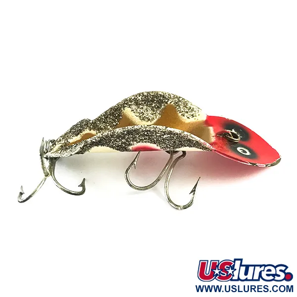 Buck Perry Spoonplug Löffelblinker, Rot/Gold/Silber, 10g, #6263