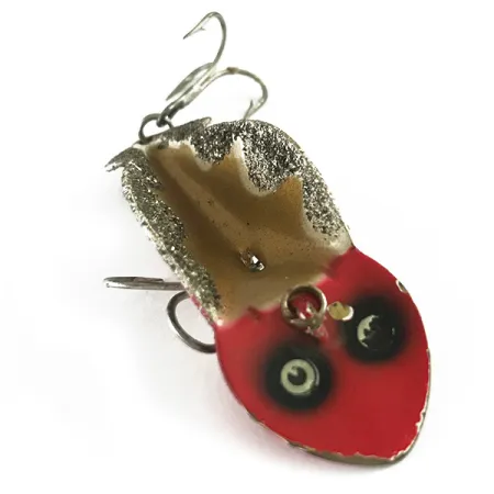 Buck Perry Spoonplug Löffelblinker, Rot/Gold/Silber, 10g, #6263