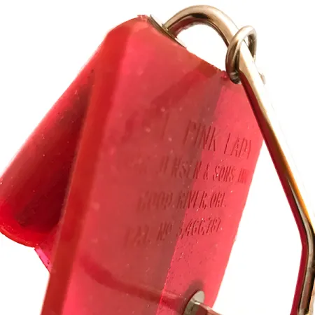 Luhr Jensen Pink Lady Tauchscheibe, Pink, 60g, Trip-Mechanismus, #6276