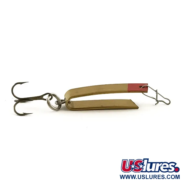 South Bend Super-Duper 501 Blinker, Rot/Gold, 2.3g, U-Form, #6278