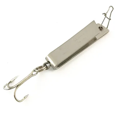 South Bend Super-Duper 502 Blinker, Nickel/Rot, 2,5g, U-Form, #6279