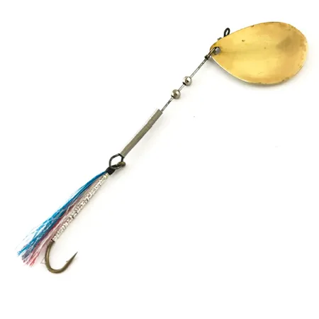 Worth 4 Spinner, Messing, 3.5g, Tinsel-Einzelhaken, #6285