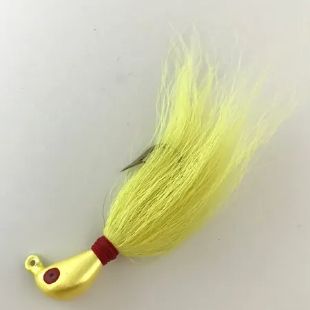 Northland Sting'r Bucktail Jig UV, Gelb / Rot, 14g, UV-Finish, #6289