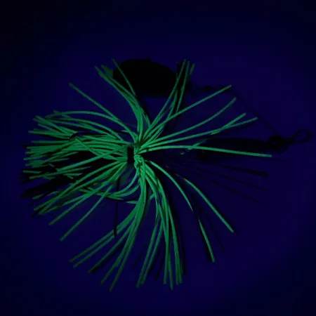 Spinner Bait Spinnerbait, Messing/Nickel/Gelb UV, 12g, UV-aktiv, #6327