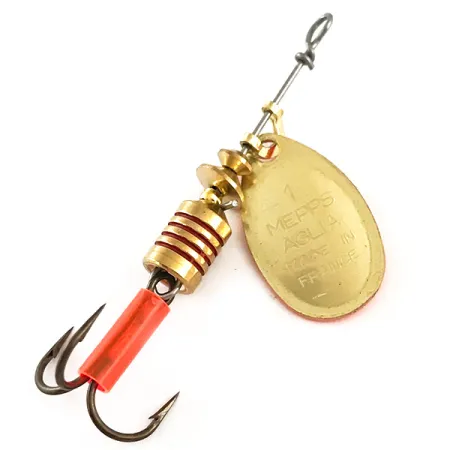 Mepps Aglia 1 Fluo Spinner, Neon-Pink, 3.5g, UV-aktiv, #6332