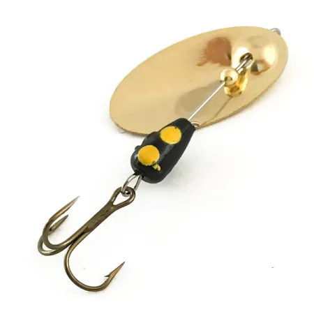 Panther Martin 2 Spinner, Gold/Schwarz/Gelb, 2.5g, Achsenblatt, #6334