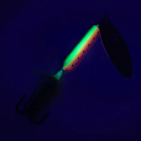 Worden’s Original Rooster Tail UV Spinner, Fire Tiger, 12g, UV, #6338