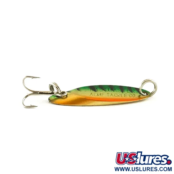 Acme Kastmaster Blinker, Fire Tiger, 3.5g, Messingunterseite, #6343