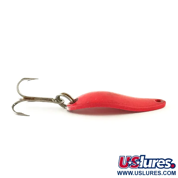 Luhr Jensen Krocodile Stubby UV Blinker, Red UV Glow, 7g, UV-aktiv, #6350