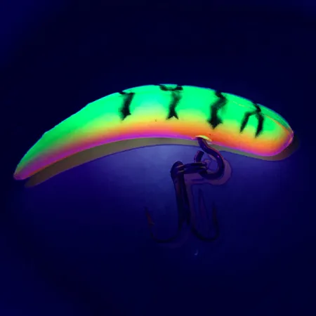 Yakima Bait FlatFish F4 UV Schleppköder, Fire Tiger, 1,4g, UV, #6751