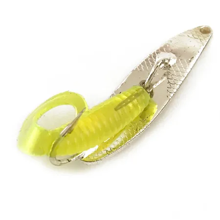 Mepps Timber Doodle 00 Krautblinker, Silber, 4g, UV-Trailer, #6364