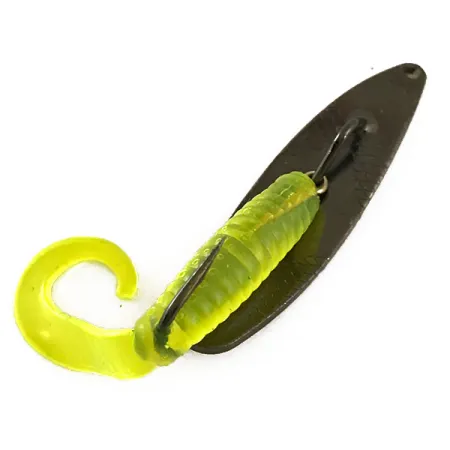 Mepps Timber Doodle 00 Krautlöffel, Schwarz, 4g, UV-Trailer, #6365