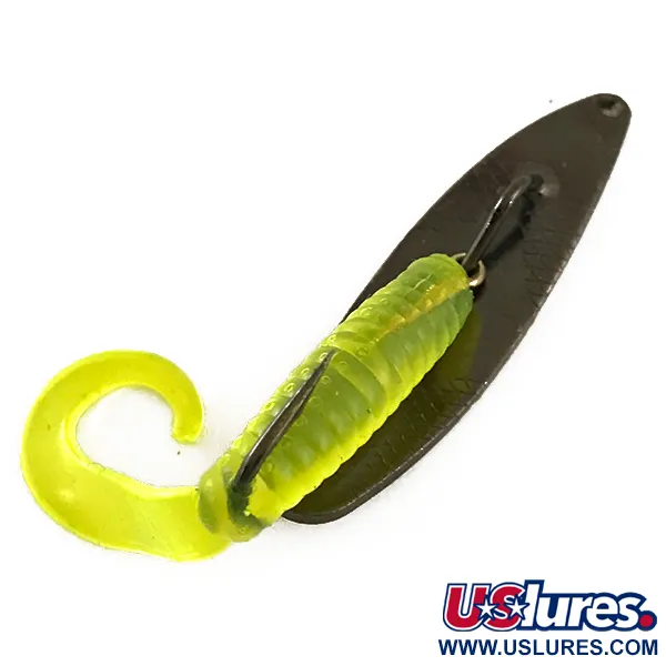 Mepps Timber Doodle 00 Krautlöffel, Schwarz, 4g, UV-Trailer, #6365