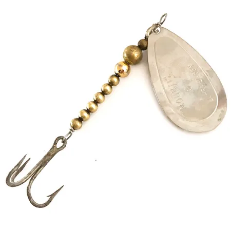 Luhr Jensen Mounti Spinner, Messing / Nickel, 10g, Karomuster, #6368