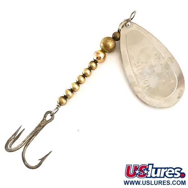 Luhr Jensen Mounti Spinner, Messing / Nickel, 10g, Karomuster, #6368