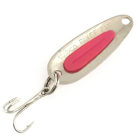 Nebco Pixee UV Blinker, Nickel Gehämmert / Pink, 4.5g, UV-Kern, #6369