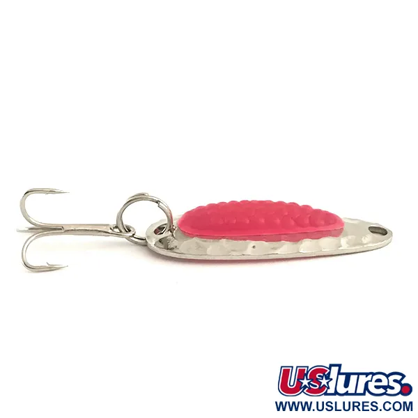 Nebco Pixee UV Blinker, Nickel Gehämmert / Pink, 4.5g, UV-Kern, #6369