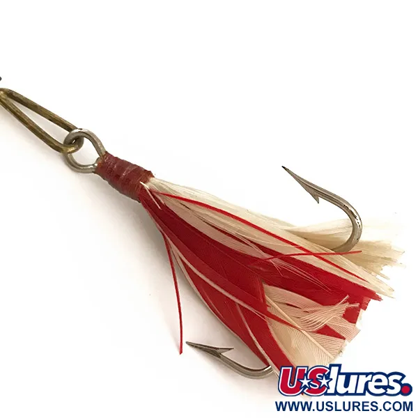 G.M. Skinner Willow leaf spoon, Kupfer/Rot, 25g, Federdrilling, #6370