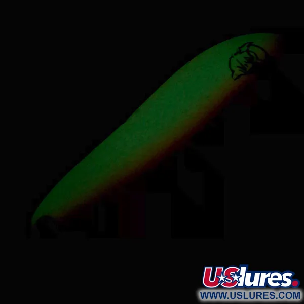 Dardevle Cop-E-Cat 7300 Glow Blinker, Orange/Creme, 10g, Glow, #6376