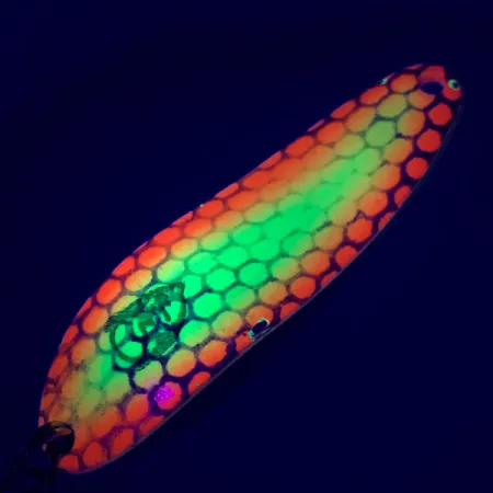 Dardevle Cop-E-Cat 7300 UV Blinker, Gelb/Orange/Nickel, 10g, UV, #6377