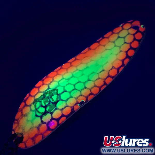 Dardevle Cop-E-Cat 7300 UV Blinker, Gelb/Orange/Nickel, 10g, UV, #6377