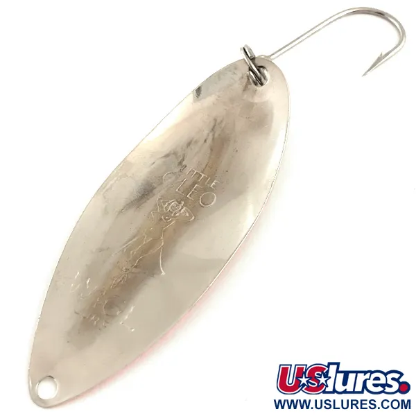 Seneca Little Cleo (Hula Girl) Blinker, Nickel/Orange, 6g, #6381