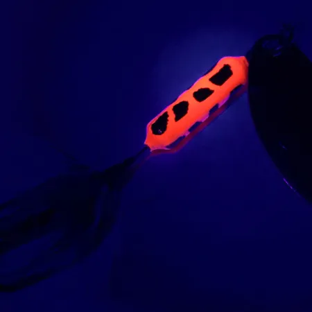 Worden’s Original Rooster Tail Spinner, Gold/Rot UV, 3.5g, #6408