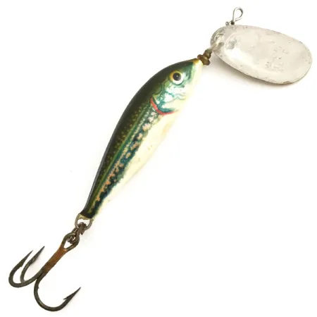 Blue Fox Vibrax Minnow Spin 2 Spinner, Silber / Forelle, 7g, #6410