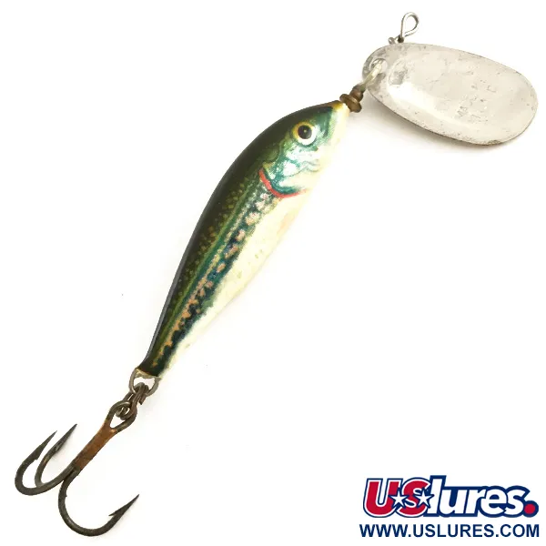 Blue Fox Vibrax Minnow Spin 2 Spinner, Silber / Forelle, 7g, #6410