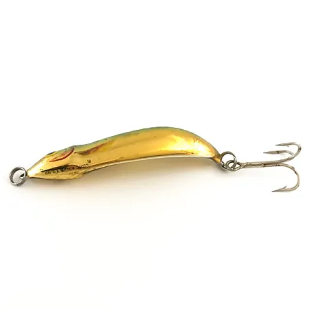 Rapala Minnow Spoon Blinker, Gold / Grün, 10g, Vintage, #6417