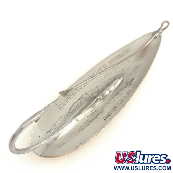 Johnson Silver Minnow Krautschutz-Blinker, Kupfer/Silber, 28g, #6432