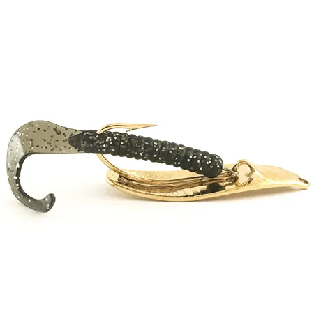 Mepps Timber Doodle 1 Krautblinker, Gold/Schwarz, 12g, Krautschutz, #6441