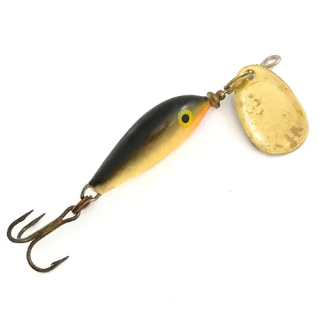 Blue Fox Vibrax Minnow Spin 1 Spinner, Gold, 4g, Balsa-Körper, #6446