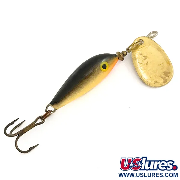 Blue Fox Vibrax Minnow Spin 1 Spinner, Gold, 4g, Balsa-Körper, #6446