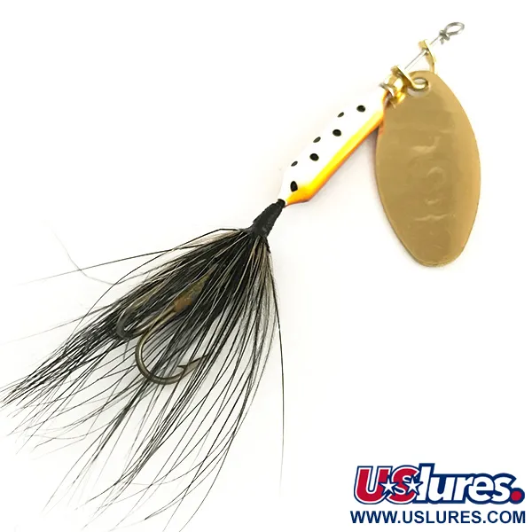 Yakima Bait Worden’s Original Rooster Tail Spinner, Gold, 3,6g, #6454
