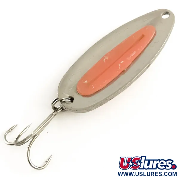 Nebco Pixee Blinker, Hammered Nickel / Brown, 14g, Messing, #6462