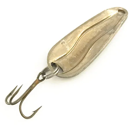 Luhr Jensen Hot Shot W Blinker, Nickel/Grün/Gold, 7g, #6466