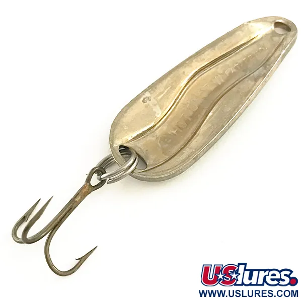 Luhr Jensen Hot Shot W Blinker, Nickel/Grün/Gold, 7g, #6466